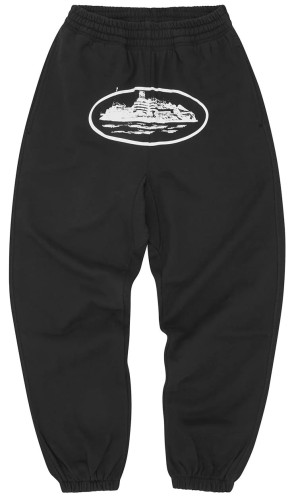Corteiz Alcatraz Sweatpant Black - Szumii Clothes Streetwear 