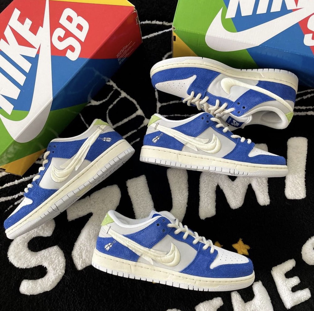 nike-dunk-sb-low-fly-streetwear-gardenia-sneakers-buty-limitowane-męskie-damskie-niebieskie-białe-dunki-DQ5130-400/szumii_clothes