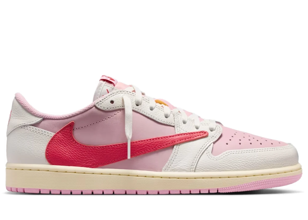 Air Jordan 1 Retro Low Travis Scott Tropical Pink-24h
